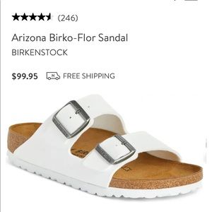 Birkenstock Arizona Birko-Flor Sandal Sz 39 or 8.5